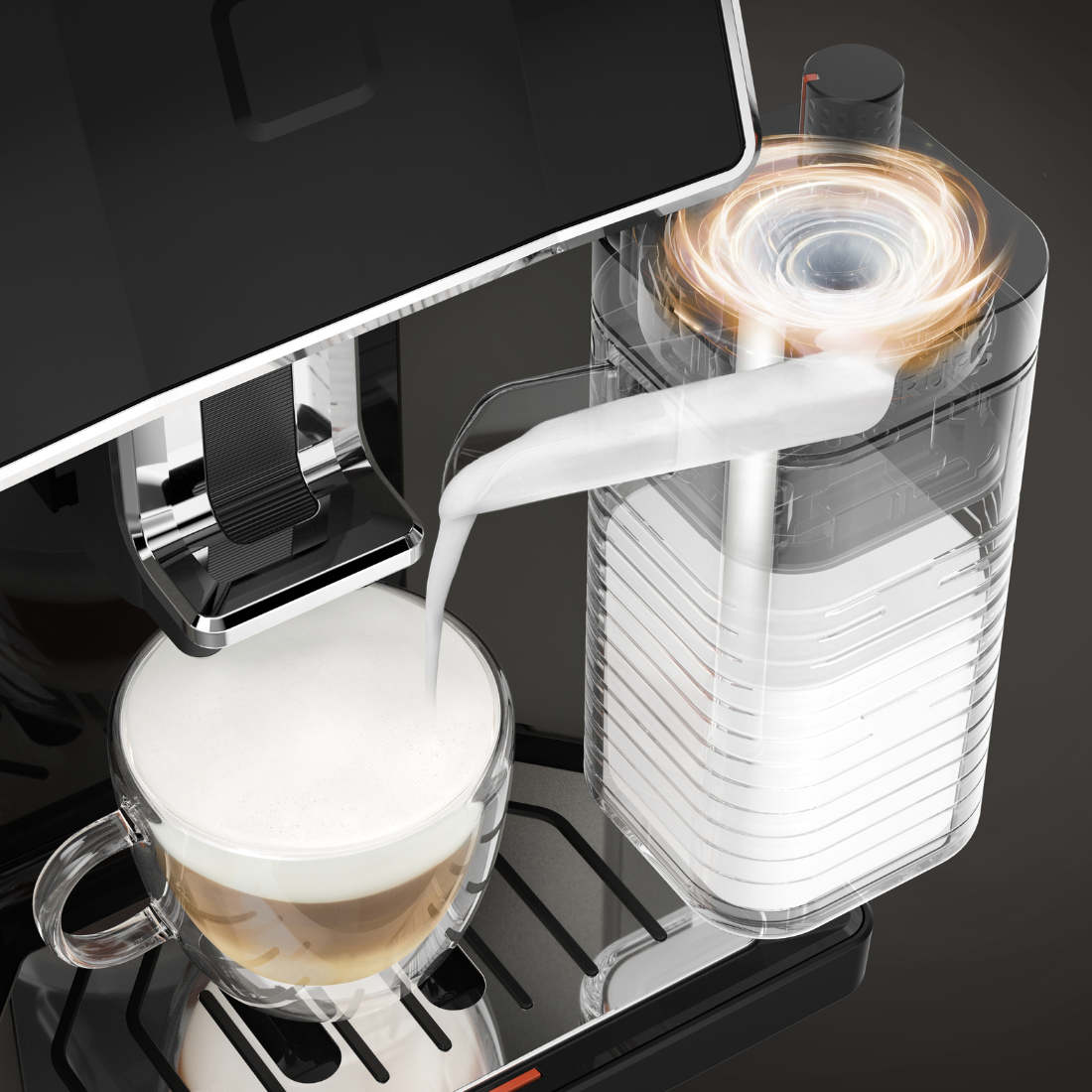 Cafetera Automática Sensation Milk Krups