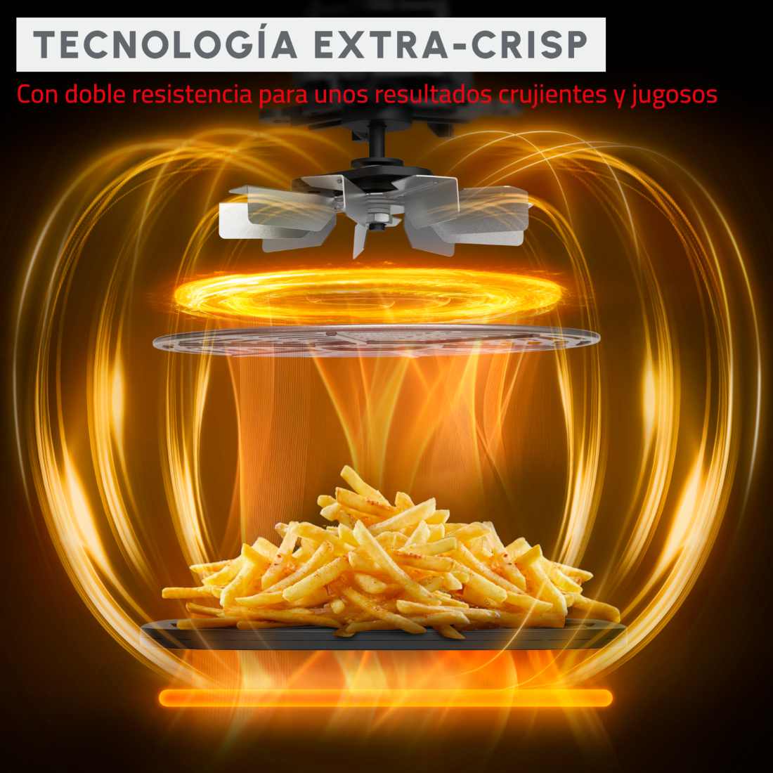 Freidora de Aire Easy Fry XL Surface Moulinex
