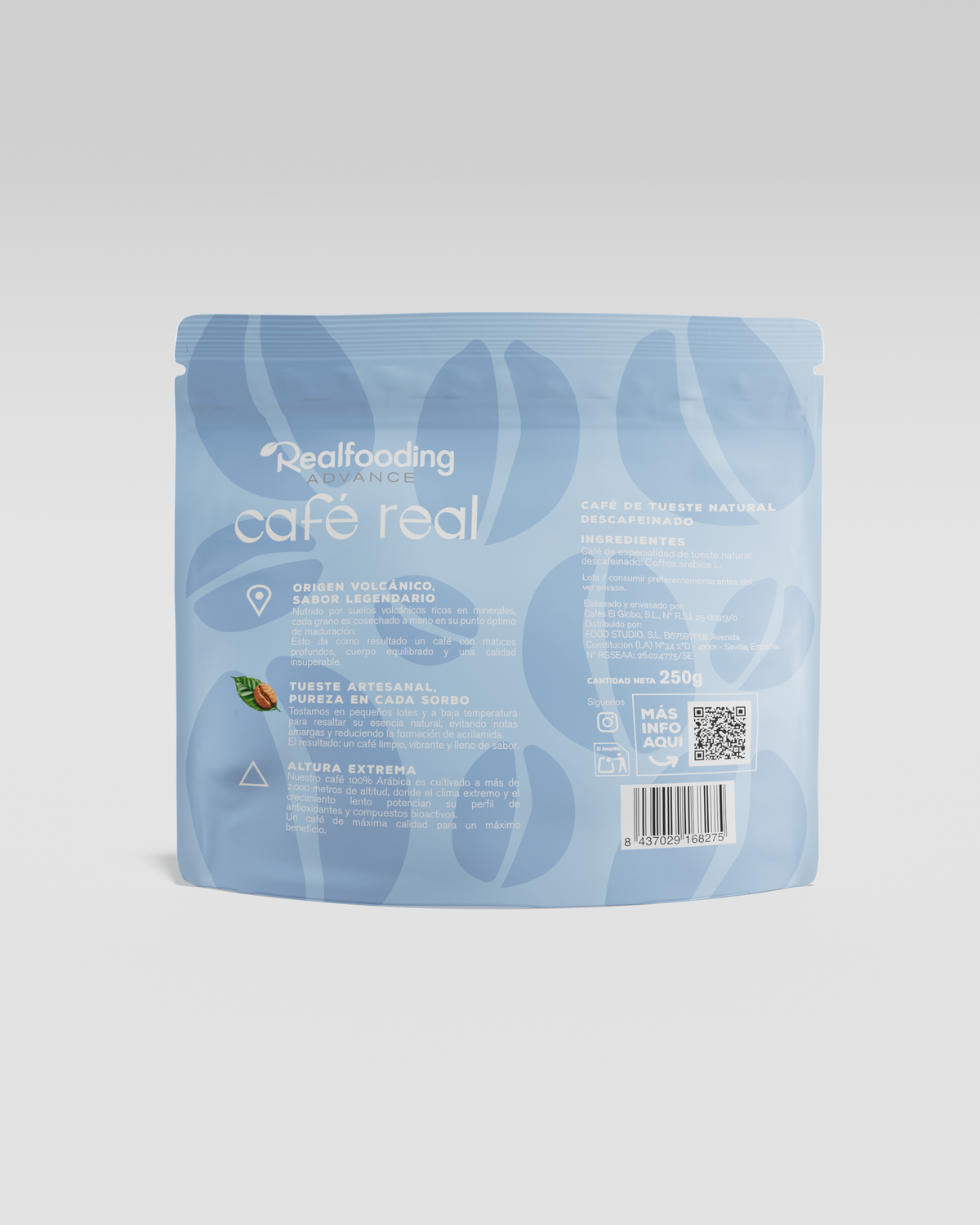 Descafeinado en Grano Antioxidante