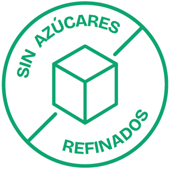 Sin azúcares refinados Sin azúcares refinados