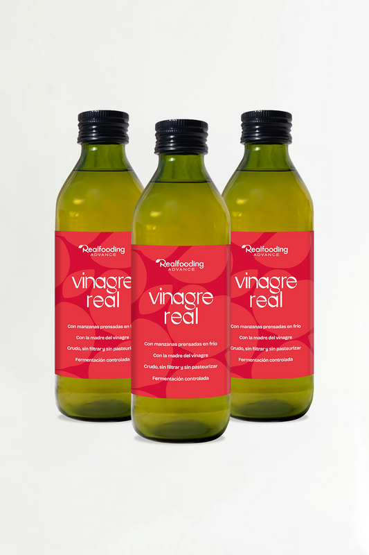 Vinagre Real de Manzana - Pack 3 Unidades