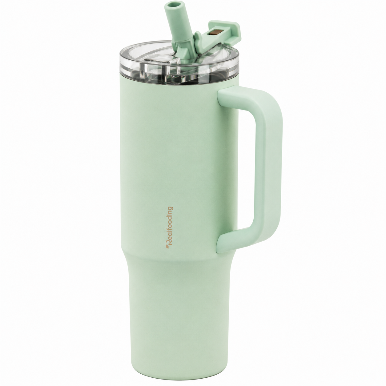 Tumbler isotérmico con asa - Verde