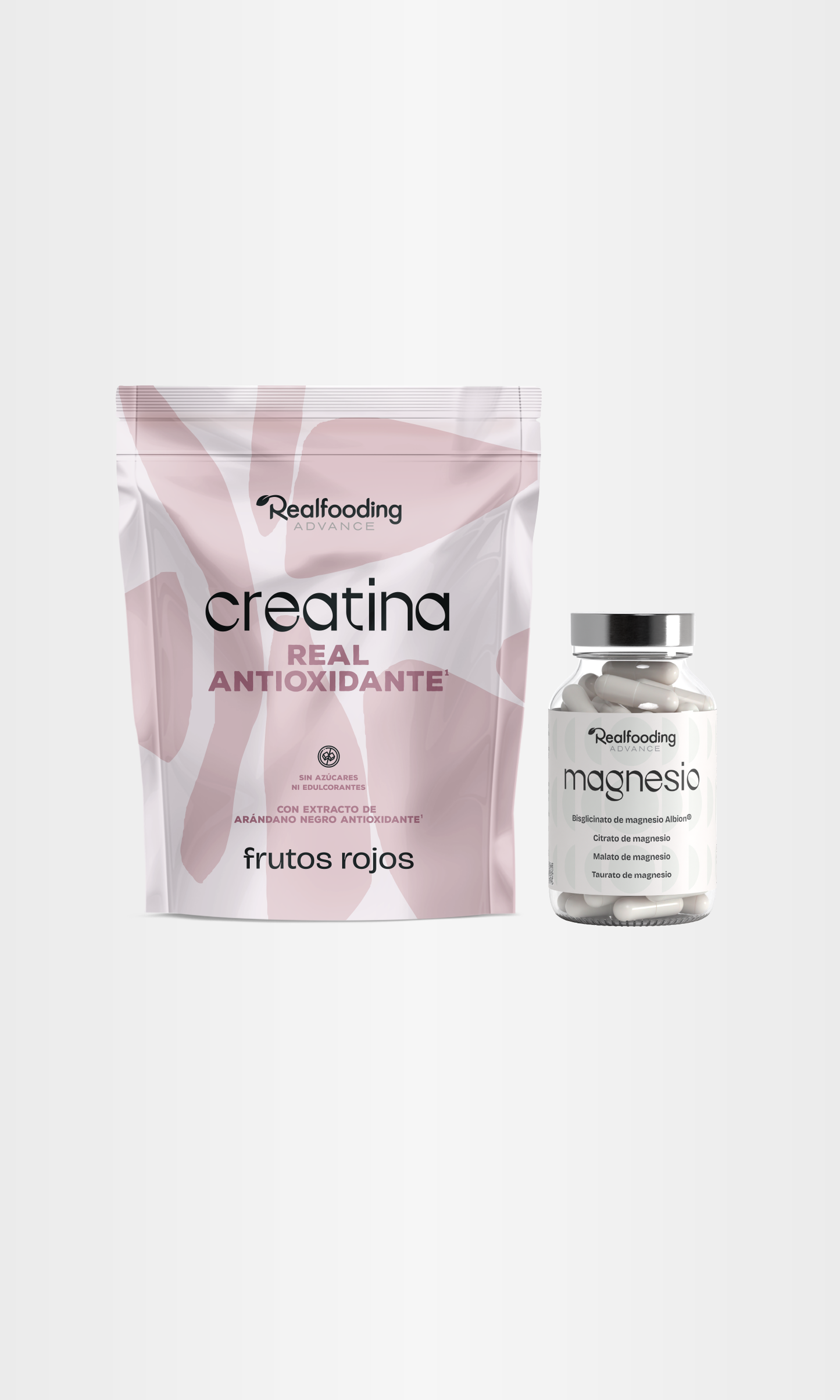 Pack Magnesio + Creatina de frutos rojos