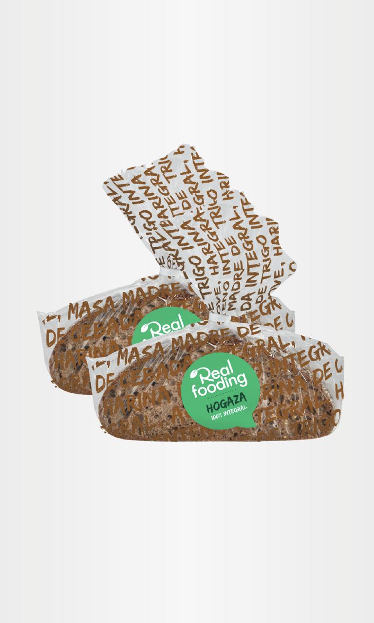 Hogaza 100% Integral - Pack 2 unidades
