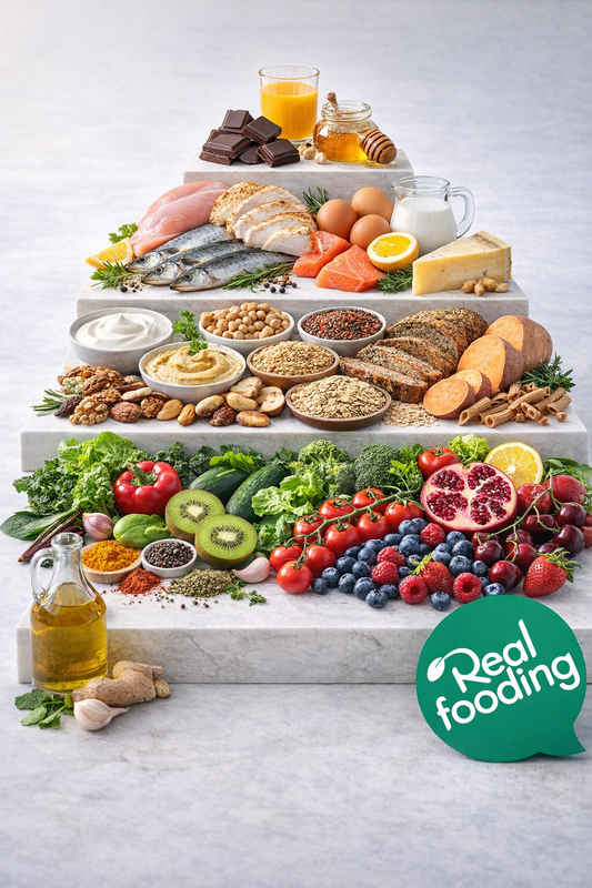 La pirámide alimentaria 2026 para vivir más y mejor