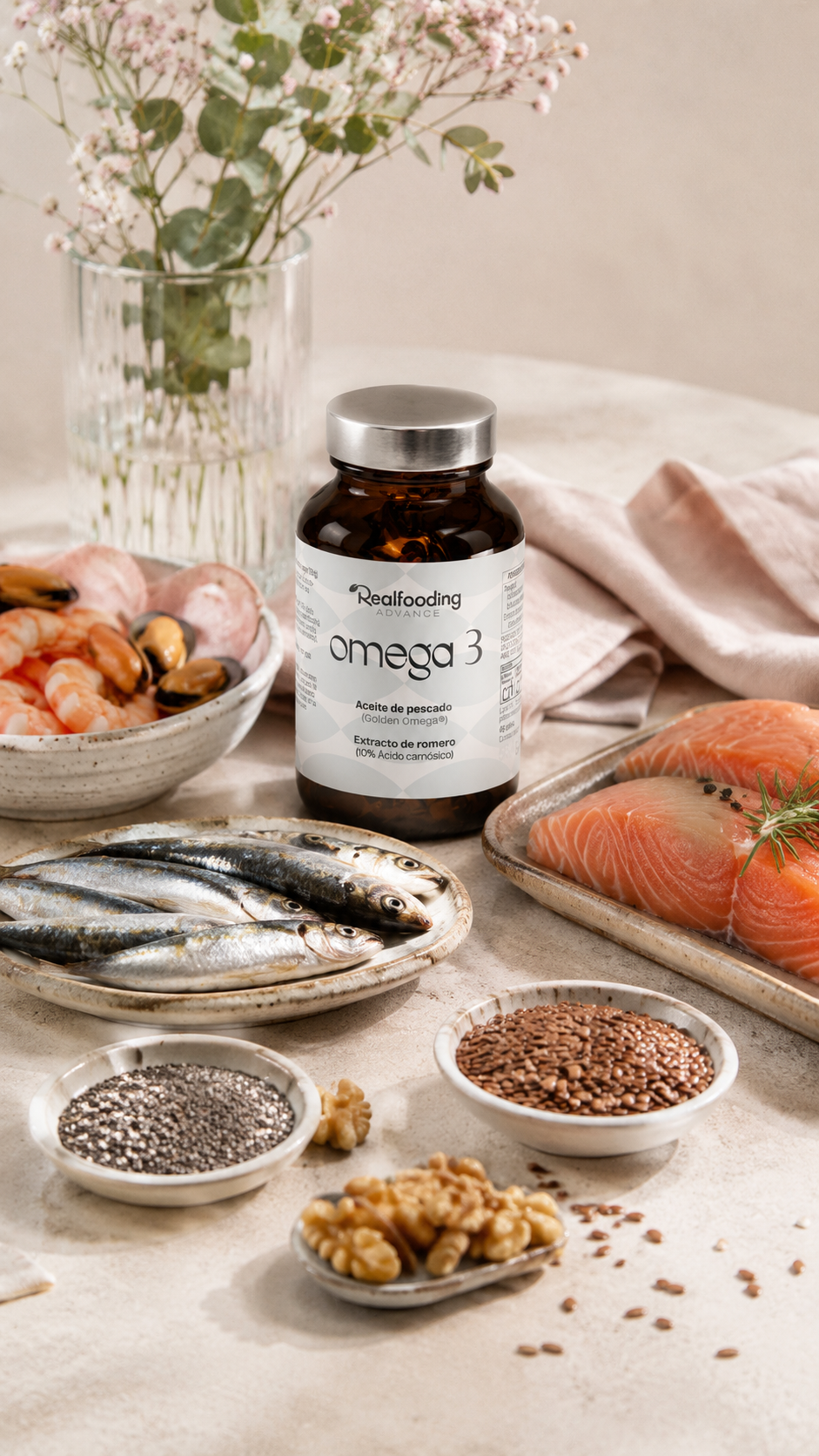 Beneficios de tomar Omega-3 para las mujeres