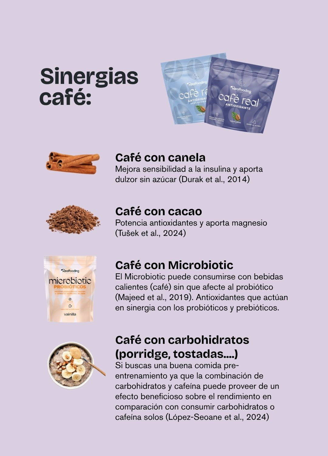 Café Real Molido Antioxidante Descafeinado - Pack 3 Unidades