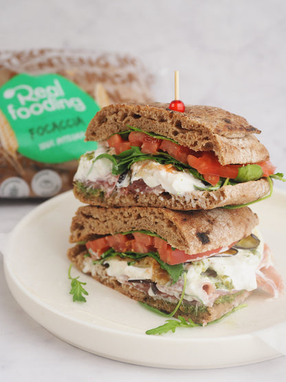 Focaccia 100% Integral