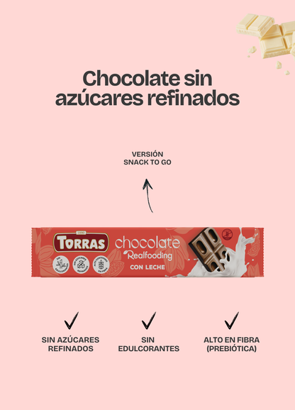 Chocolatina con leche 20 g - Caja 24 unidades