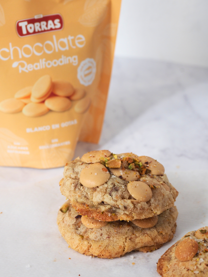 Gotas de chocolate blanco