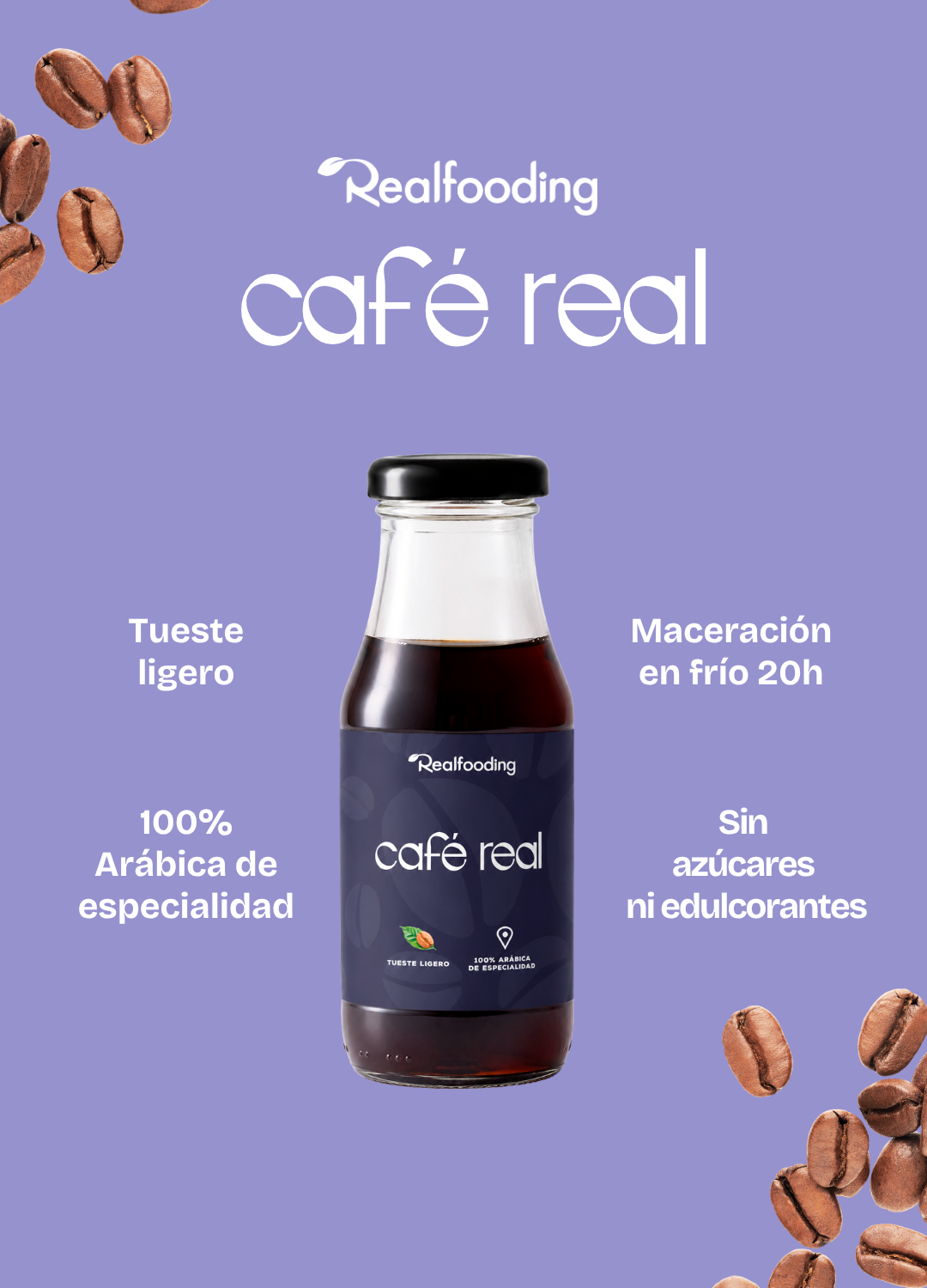 Cold Brew - Café solo listo para tomar