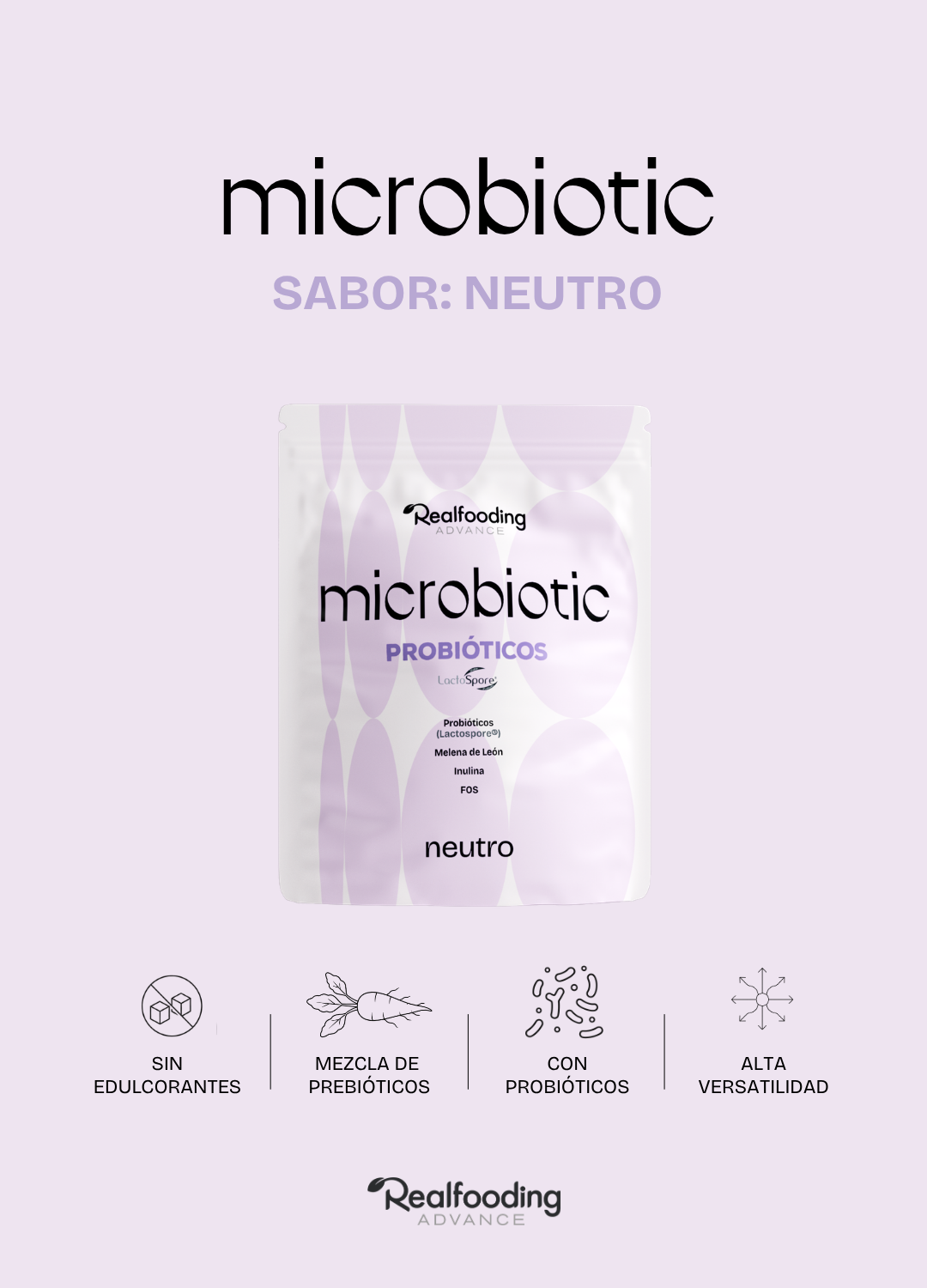 Microbiotic - sabor Neutro