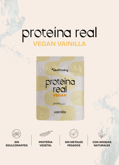 Proteína Real Vegana - Vainilla