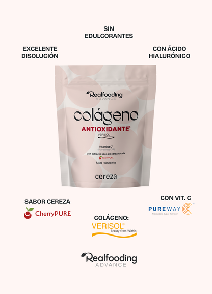 Colágeno Real Antioxidante - Cereza