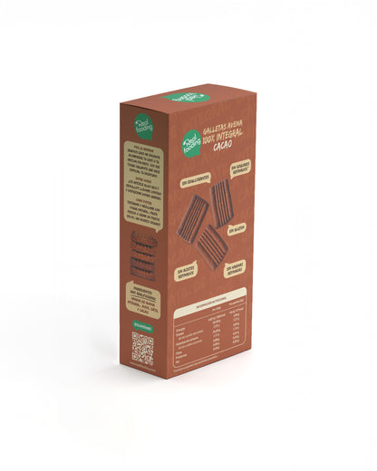 Galletas Avena sabor Cacao - Pack 7 uds