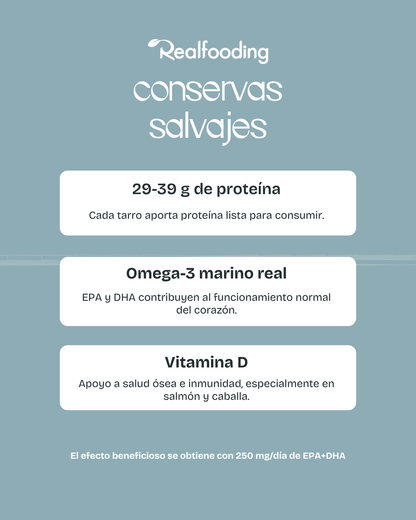 Pack Conservas de Pescado Salvaje en AOVE