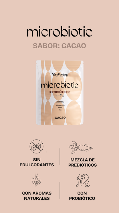 Microbiotic - sabor Cacao
