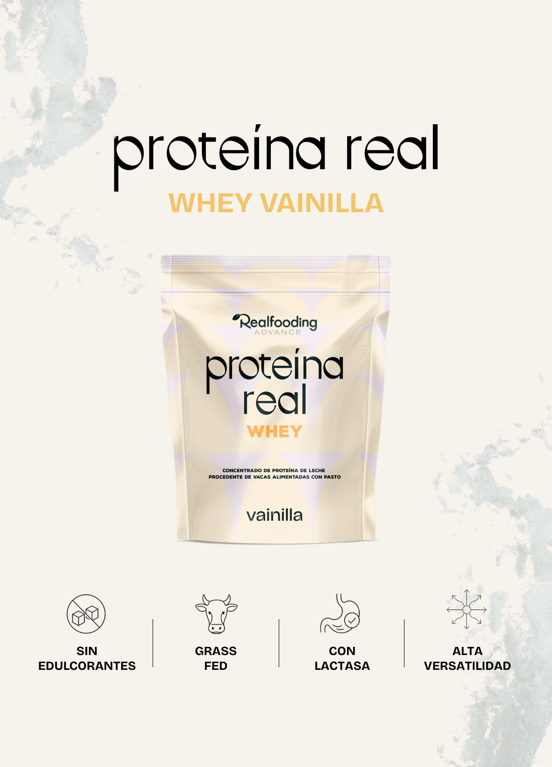 Proteína whey - Vainilla