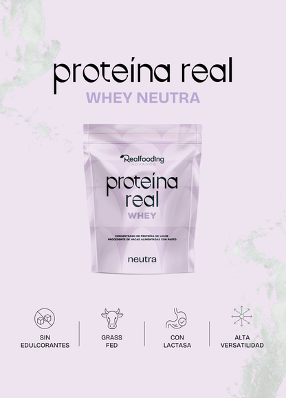 Proteína whey - Sabor neutro