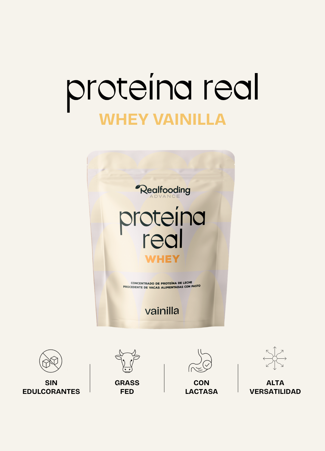 Proteína Whey - Vainilla