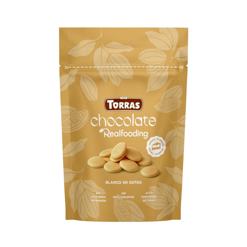 Gotas de chocolate blanco