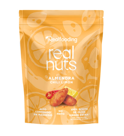 Pack duo Real Nuts -  Almendra chili-limón & Nuez pecana con jengibre y canela