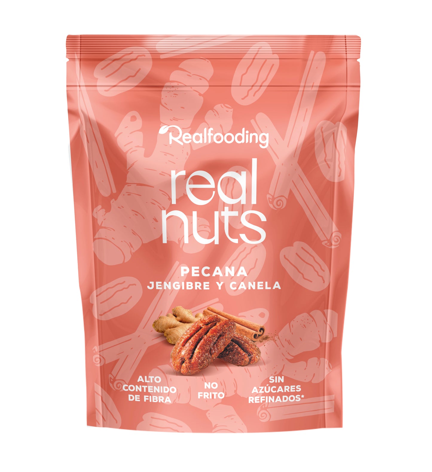 Pack duo Real Nuts -  Almendra chili-limón & Nuez pecana con jengibre y canela
