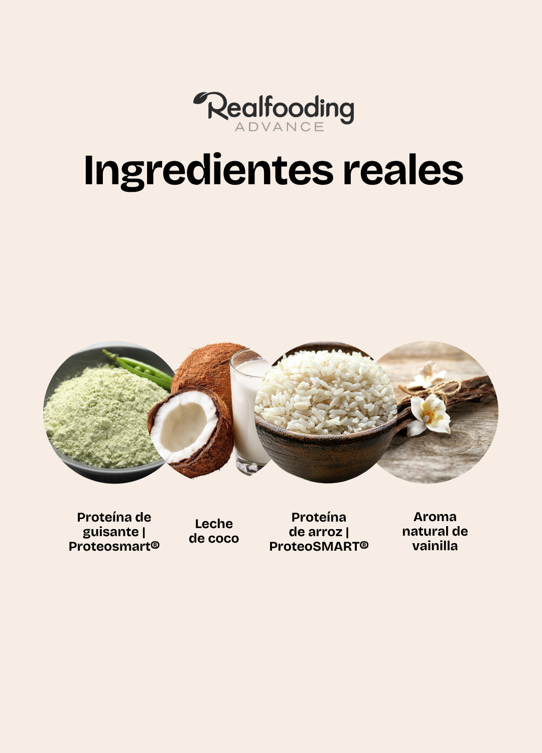 Proteína Real Vegana - Vainilla