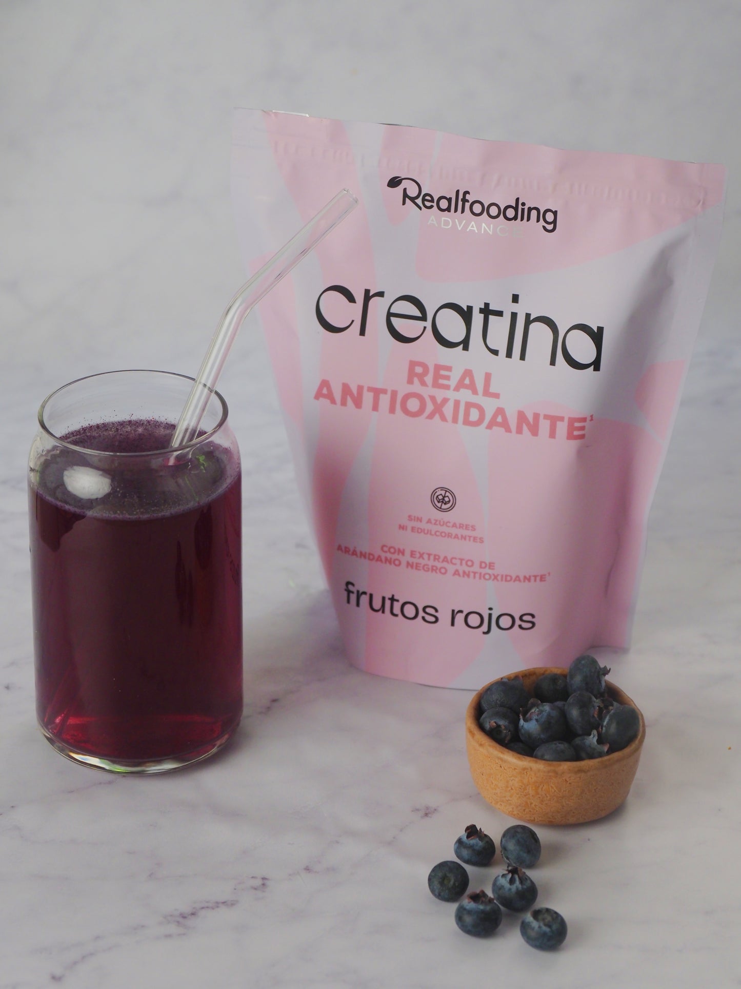 Creatina Real Frutos Rojos