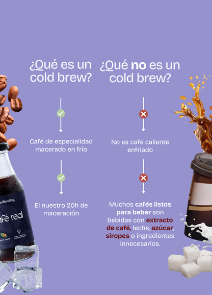 Cold Brew - Café solo listo para tomar