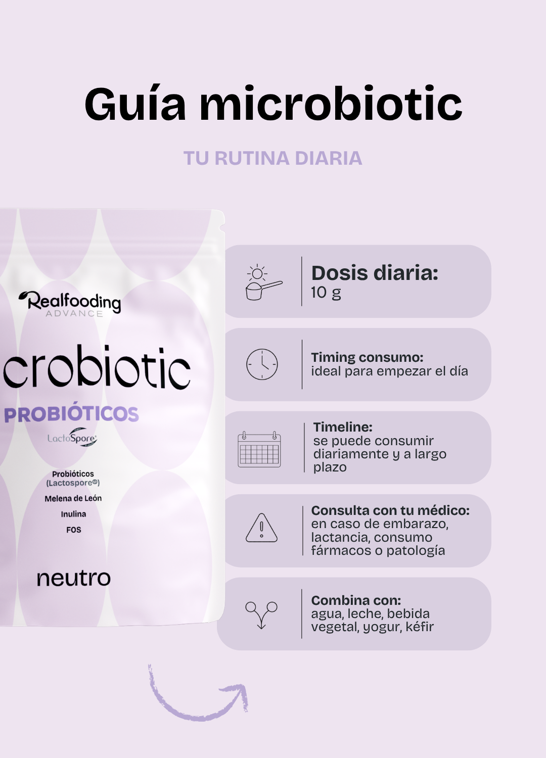 Pack Microbiotic Neutro & Microbiotic Cacao