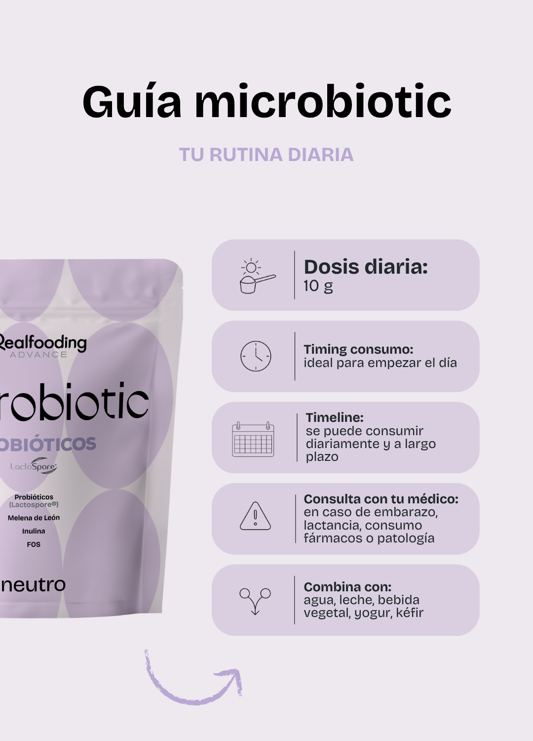 Pack Microbiotic Neutro & Microbiotic Cacao