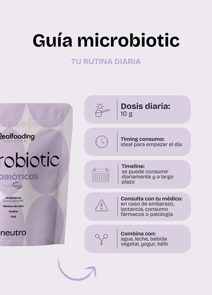 Pack Microbiotic Neutro & Microbiotic Cacao