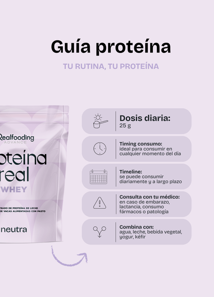 Proteína whey - Sabor neutro