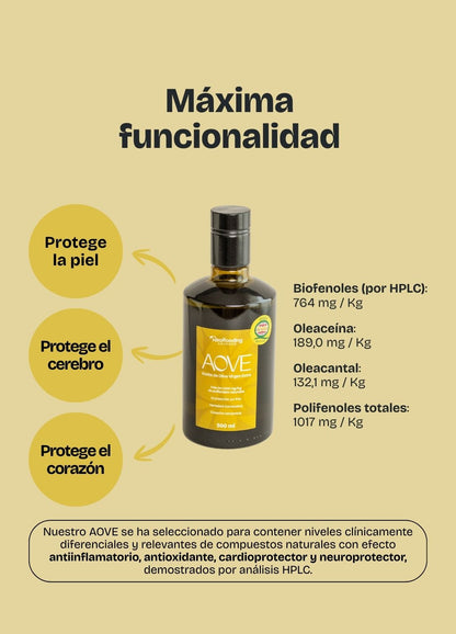 AOVE Alto en Polifenoles