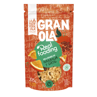 Granola con Ralladura de Naranja y Dátil - Pack 6 Unidades