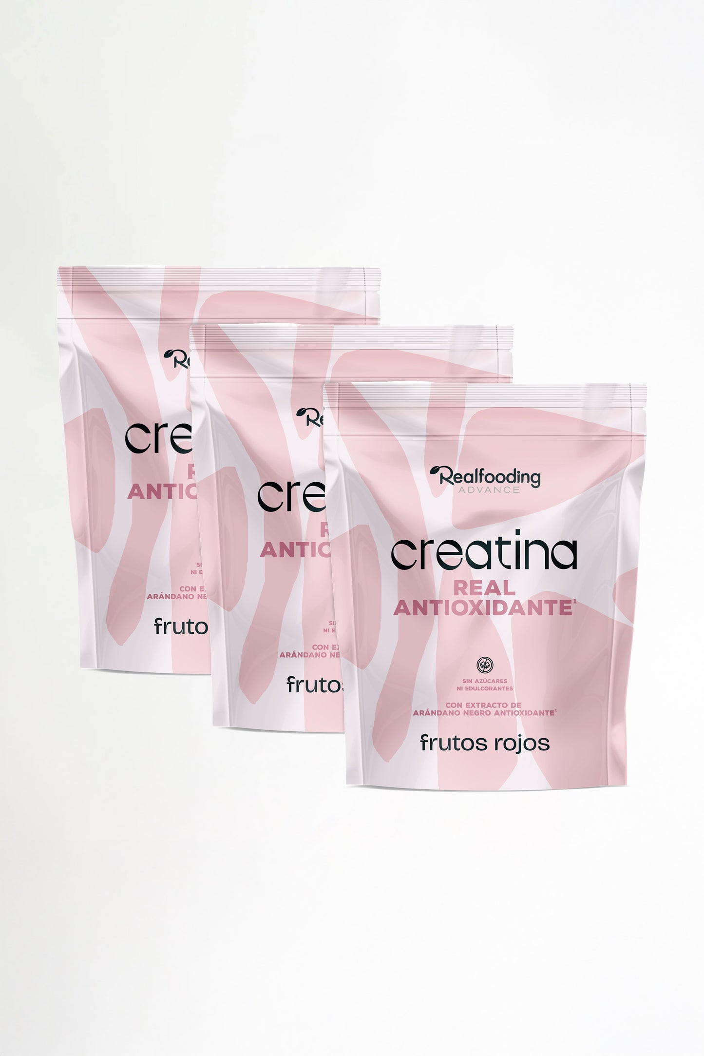 Creatina Real Frutos Rojos - Pack 3 Unidades