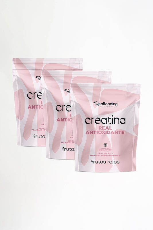 Creatina Real Frutos Rojos - Pack 3 Unidades