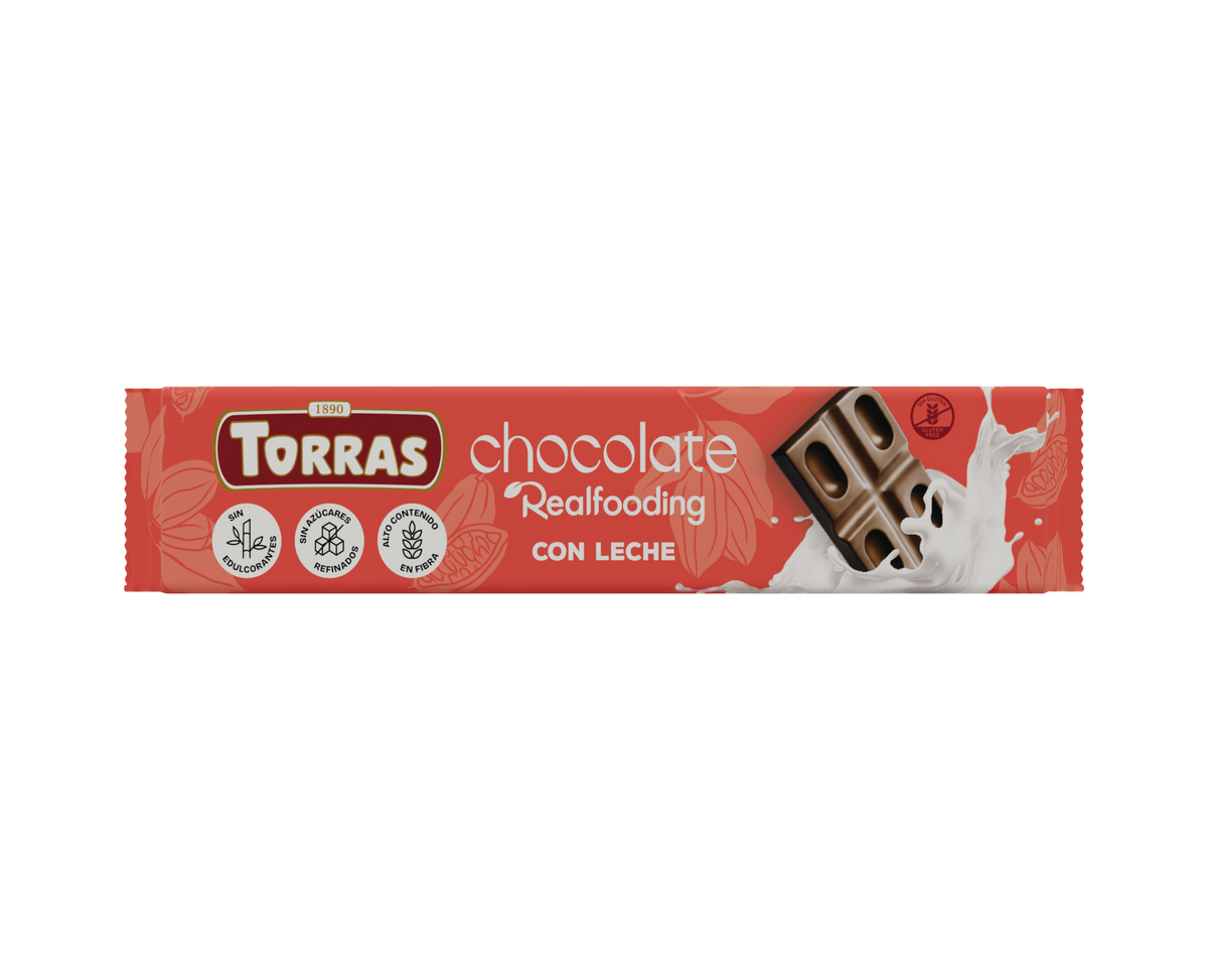 Chocolatina con leche 20 g - Caja 24 unidades
