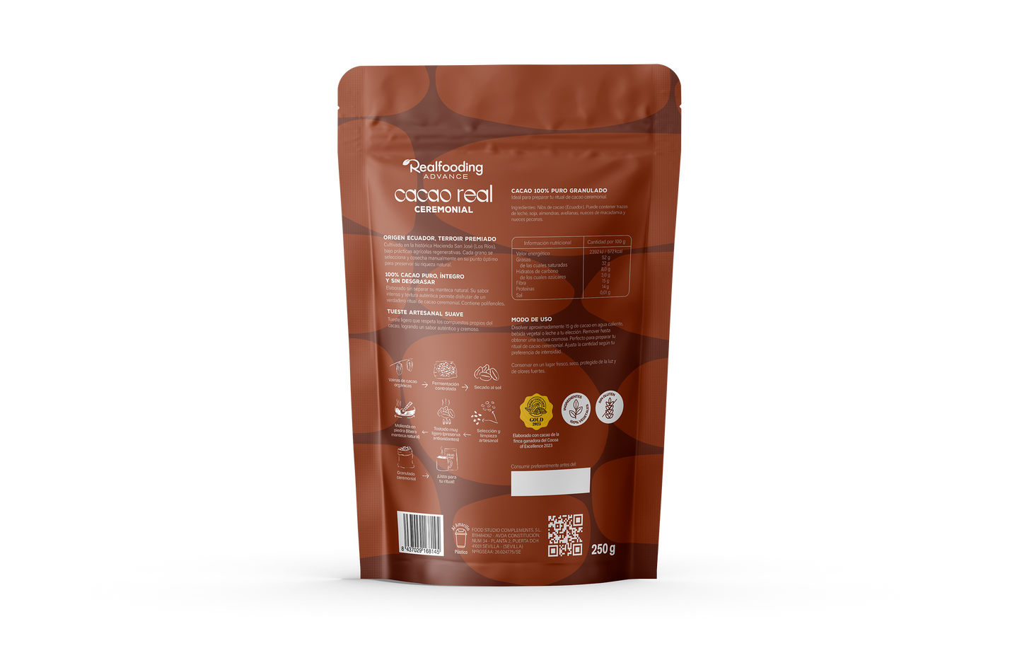 Cacao Real 100% Puro - Pack 2 unidades