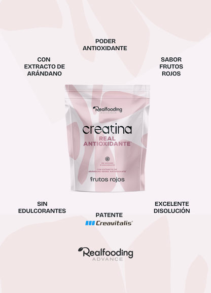 Creatina Real Frutos Rojos
