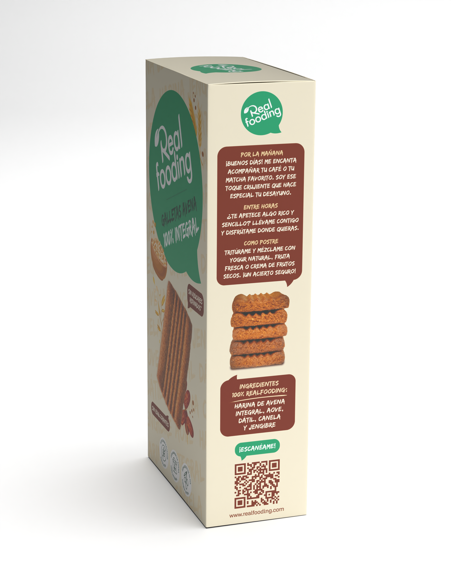 Galletas Avena & Cacao - Pack Duo