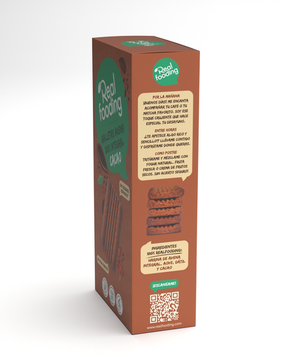 Galletas Avena 100% Sabor Cacao