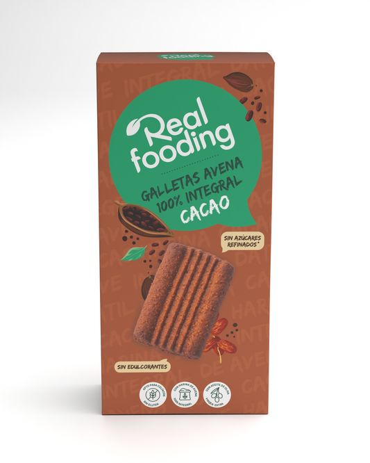 Galletas Avena 100% Sabor Cacao