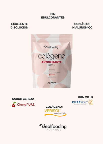 Colágeno Real Antioxidante Cereza