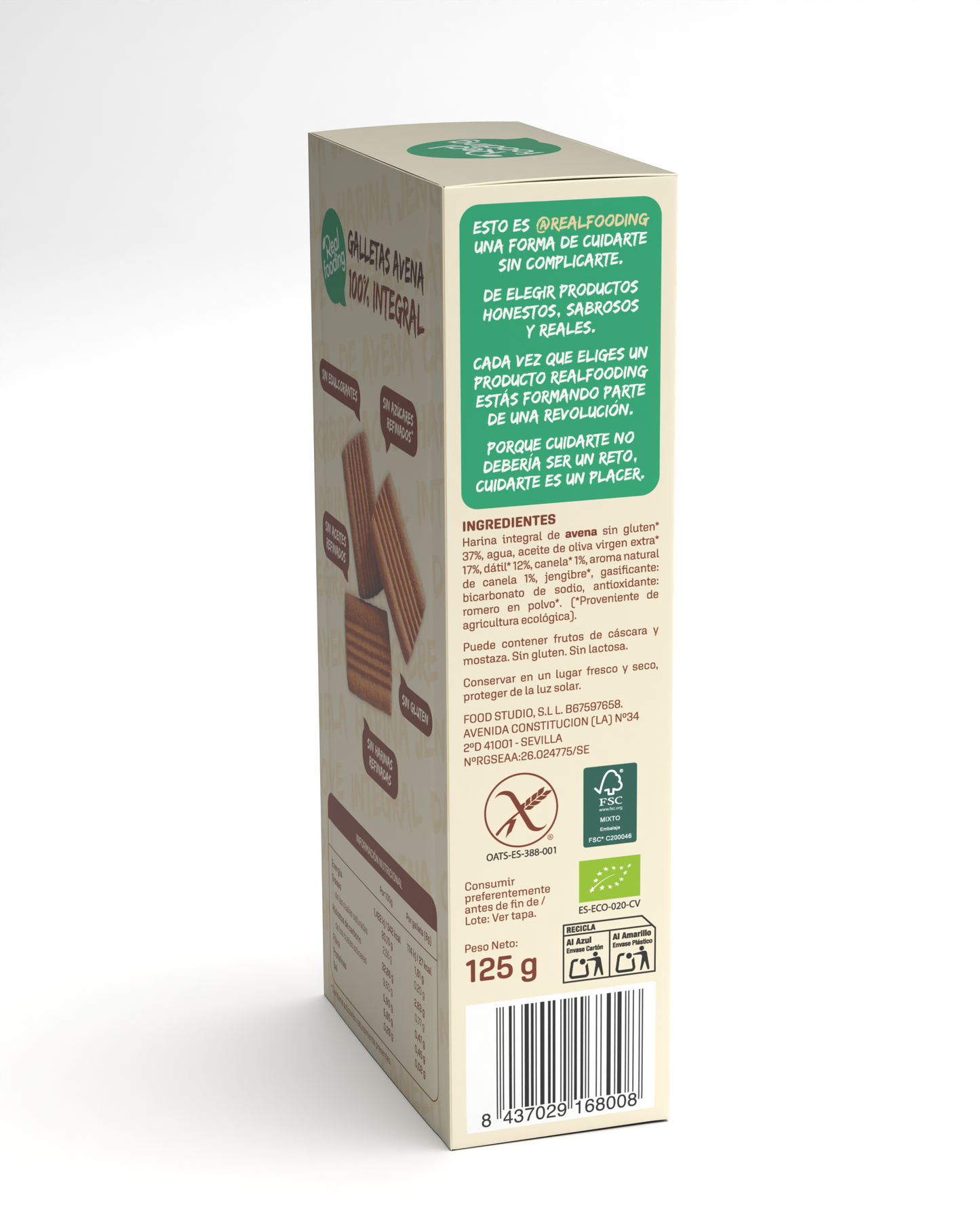 Galletas Avena - Pack 7ud