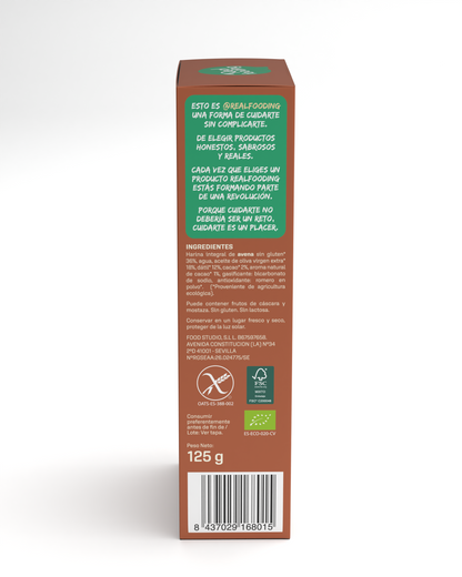 Galletas Avena 100% Sabor Cacao