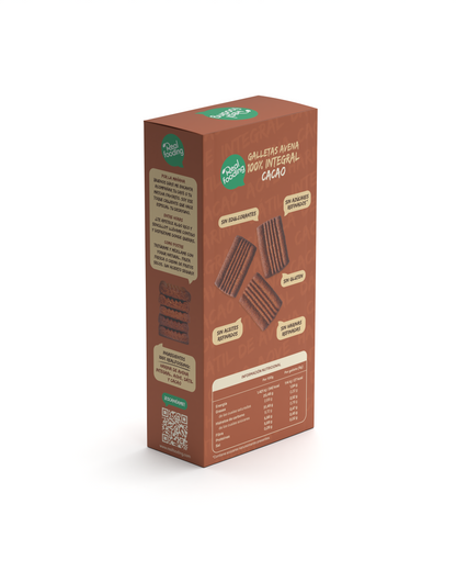 Galletas Avena 100% Sabor Cacao