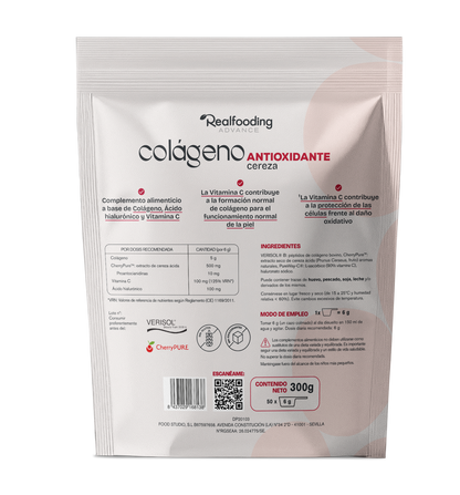 Colágeno Real Antioxidante Cereza