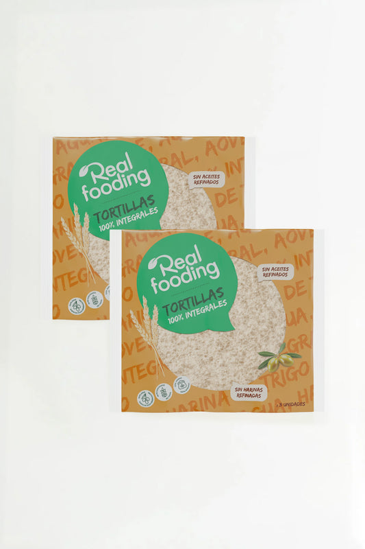 Tortillas | Wraps 100% integrales - Pack 2 unidades